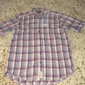 Harley Davidson Medium Button Up Dress Shirt